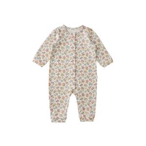 [밍크뮤] 밍크뮤HB(WH)멀티플라워우주복(35A7004121) 신생아내복 출산선물 35A7004121