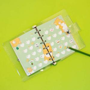 루카랩 케어베어 미니 6공 리필속지 루카랩 케어베어굿즈 6공다이어리 6공다이어리속지 다이어리속지 미니다이어리 미니6공다이어리