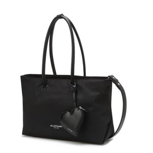 [질스튜어트] 블랙 리사이클링 나일론 숄더 및 크로스백 JABA5F762