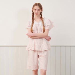 바풀 LL5036-32 여성잠옷 여름 파자마 투피스 잠옷 상하