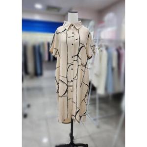 스테파니 세이브존08 반팔 카스 나염 원피스 A25SO5229