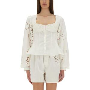 마린세르 긴팔 티셔츠 WSI028A UWOV0007WH10 WHITE