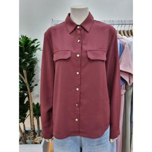 아니베 F 세이브존06 골드버튼 블라우스 A29WBL6J70