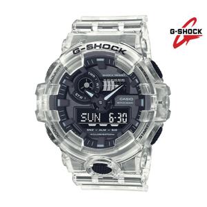 [지샥]스켈레톤 시리즈 GA-700SKE-7ADR JJ 빅페이스 지샥 방수시계