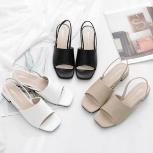 갓슈 이리오 3cm 토오픈 슬링백