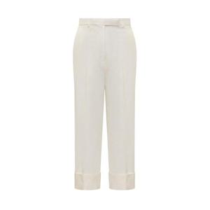 톰브라운 스트레이트 팬츠 FTC444UF0345 114 OFF WHITE