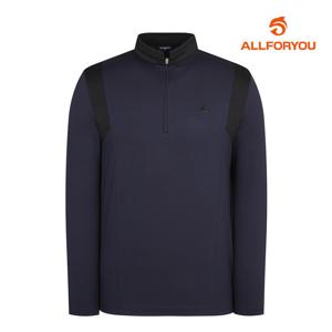 [올포유] 남성 배색 넥시보리 반집업 티셔츠 AMTHM1181-915