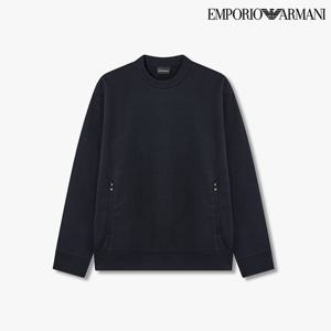 [엠포리오 아르마니]남성 지퍼 포켓 저지 스웨트 셔츠(A515326036)(590000)