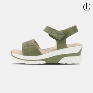 엘케이트 여성 여름샌들 가벼운 펀칭샌달 키높이 바캉스슈즈 여름신발 LWS363