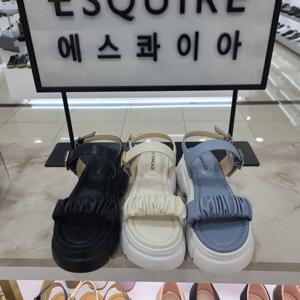 [에스콰이아][모다아울렛]에스콰이아 여성웨지몰드샌들YAEMSD808