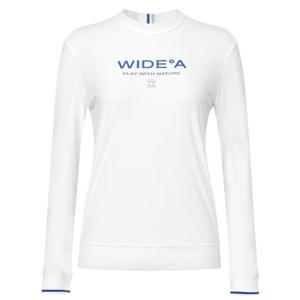 [와이드앵글]TO 앞판 프린트 모크넥 티셔츠 WWP25212W2