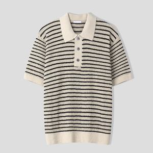 [리빌모아]남자 데일리 ST 부클 카라넥 반팔 니트티 AS-KNH-Q001