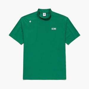 [르꼬끄골프] 남성 모크넥 세미오버핏 티셔츠 (GQ321MTS72)