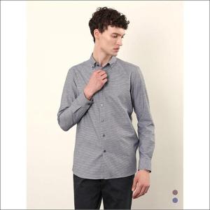 인디안 세이브존02 슬림핏 스트라이프 셔츠 MIVNL4F8171