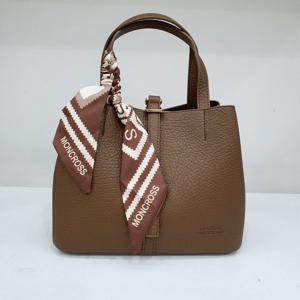 [몽크로스]여 스카프 매듭 토트백 브라운  WT5851_SH