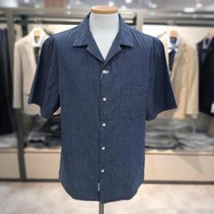 트레몰로 HC10 파자마스타일 반팔 청남방 TRHNS5M2381