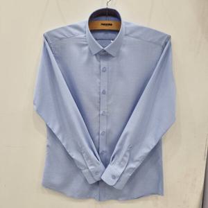 [레노마셔츠]모달 필라필 솔리드 배색 슬림핏 긴소매RZRSLP954BU