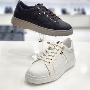 [무크]여성 밴드 캐주얼 스니커즈 322381 화이트_JK