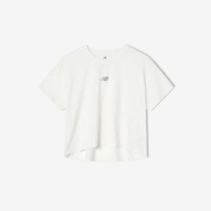 뉴발란스반팔티 TQK NBNEF2V352-10 WOMEN 중앙로고 반팔티 (SEMI OVER FIT)