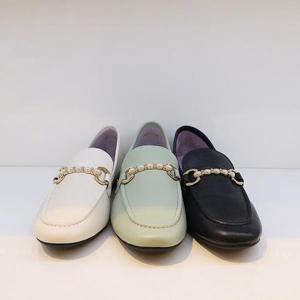 [오브엠]  F21OB009ABC_여성 발편한 진주장식 단화 3종