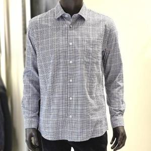 런던포그 세이브존04 면100 체크셔츠 포켓남방 LOFVA701