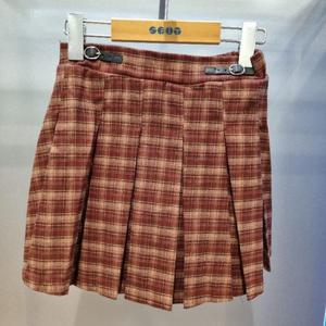 에스핏 HC22 체크플리츠 스커트 sjz509fcsk21