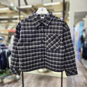 에스핏 HC09 체크 후드 JK 남방셔츠자켓 SJZ509FCJK24