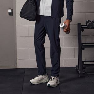 [르꼬끄공식] 유니 슬림핏 트리코트 본딩 트랙팬츠 (QQ323EFP91)