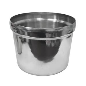 델키 골드 스텐 원형 바트 소스통 뼈통 위생 다용도 업소용 스텐통 중형 아이스버킷 스텐보관용기 설거지통