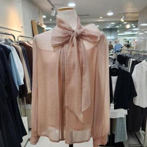 리안뉴욕 DP01 리본 블라우스 RTHWBL030