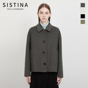 [SISTINA] 인기 울 혼방 오버핏 핸드메이드 자켓_AWHJKO41090