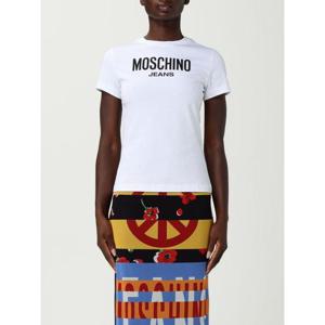 모스키노 반팔 티셔츠 07188236 7001 White