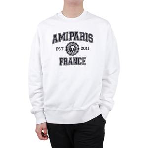 [아미] 파리 프랑스 자수로고 맨투맨 (USW008 747 100)