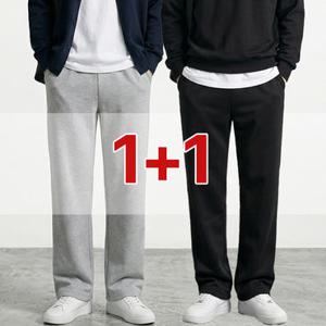 [파라고나 2장세트] 남여공용 소프트 일자 밴딩 팬츠 5컬러 3사이즈 U25LP301 세미와이드