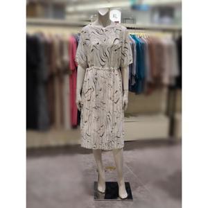 [트리아나]MARIO소고 플리츠스커트 허리스트링원피스AJ2QA02