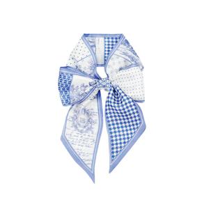 [루이까또즈(스카프)]마리주이방도 실크 스카프 블루 2ESB959BU