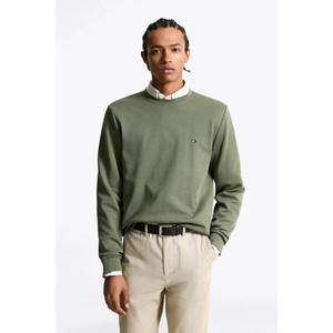 [타미힐피거종합관] 남성 에센셜 크루넥 스웨트 셔츠 (T12F6TPO020MT1 PLI) T12F6TPO020MT1