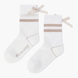 [르꼬끄골프] 여성 리본포인트 크루 삭스 (GQ322LSO91)