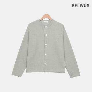 빌리버스 남자 간절기 라운드넥디건 스판 구김방지 논아이론 BWV084