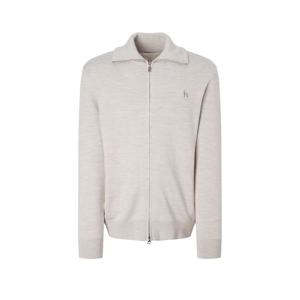 헤지스  25FW  남성 울혼방 하이넥 집업 가디건 HZSW5D321I1