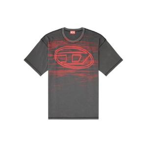 26 SS 디젤 T 복스트 T5 로고 프린트 티셔츠 A186530AGCA TP441819797