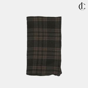 엘케이트 여성 스카프 가을 패션 간절기 롱 체크 머플러 LNM273