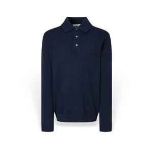 남성 캐시미어 솔리드 카라 니트 HZSW5D469N3