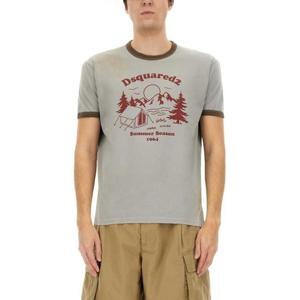 디스퀘어드2 반팔 티셔츠 S74GD1390 D20035850 Grey