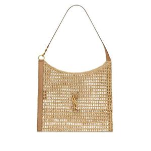 생로랑 라피아 크로셰 토트 백 773984GAAEB