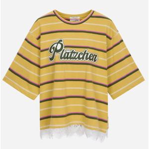 [써스데이아일랜드][여성]레이스 패치 티셔츠 T256MTS901W