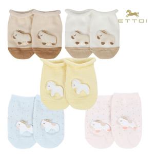 [에뜨와]신생아 말띠양말 07T076001/임신,출산,신생아,백일,축하선물