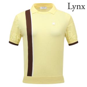 [링스골프][링스본사] 조직 MIX 카라 스웨터 L21E2SR257_YL