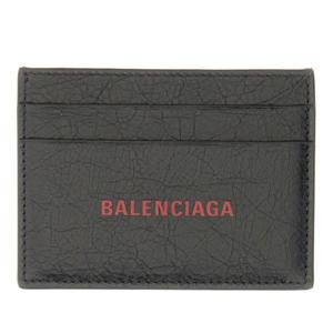 발렌시아가 브랜드 로고 가죽 카드 지갑 594309 2AAOD1065