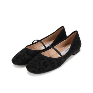 [바바라] 바바라 소가죽 레오파드 메리제인 플랫 BBI136BK 113692